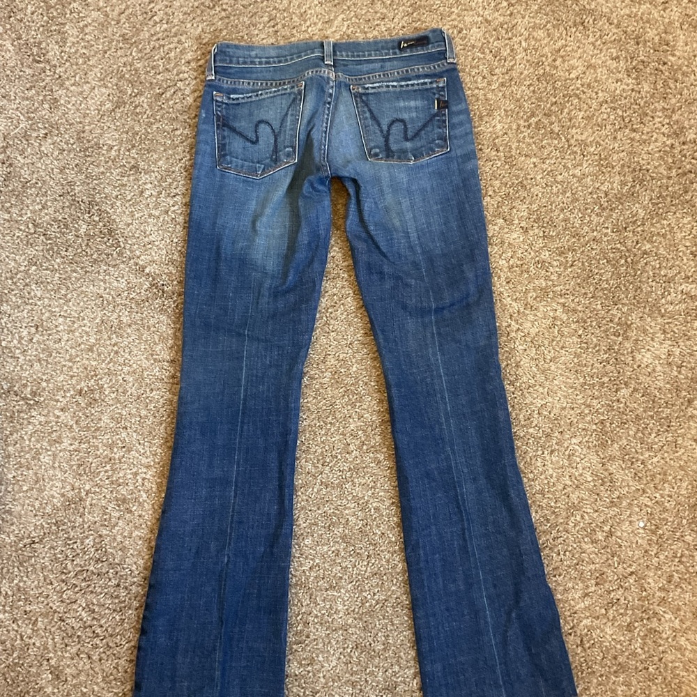 Citizens of Humanity Kelly 001 Low Waist Blue Bootcut Jeans Size 26 Women - Picture 5 of 6
